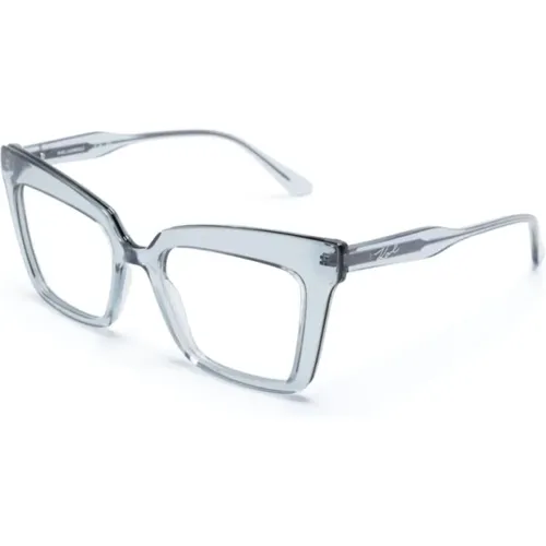 Grey Optical Frame Stylish and Versatile , female, Sizes: 51 MM - Karl Lagerfeld - Modalova