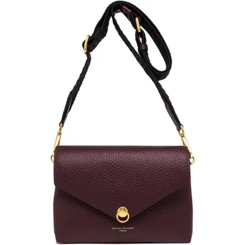 Corallo Mini Crossbody Bag in Maxi Grain Leather , female, Sizes: ONE SIZE - Gianni Chiarini - Modalova