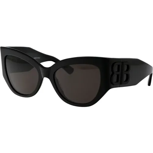 Stylish Sunglasses with Model Bb0322S , female, Sizes: 55 MM - Balenciaga - Modalova