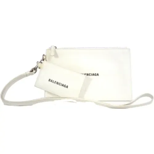 Pre-owned Leather wallets , female, Sizes: ONE SIZE - Balenciaga Vintage - Modalova