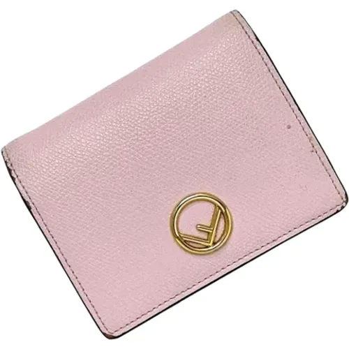 Pre-owned Leather wallets , female, Sizes: ONE SIZE - Fendi Vintage - Modalova