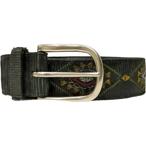 Laser-Cut Leather Belt , male, Sizes: 95 CM, 90 CM, 100 CM - Orciani - Modalova