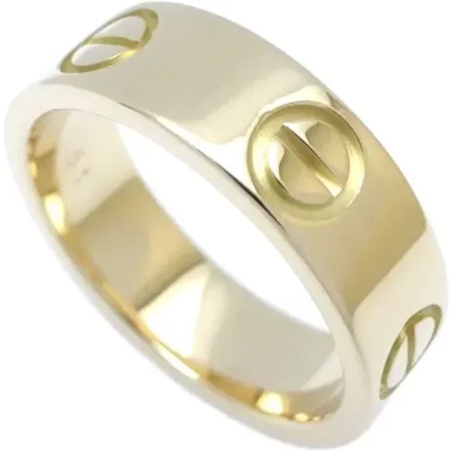 Pre-owned Gold rings , female, Sizes: ONE SIZE - Cartier Vintage - Modalova