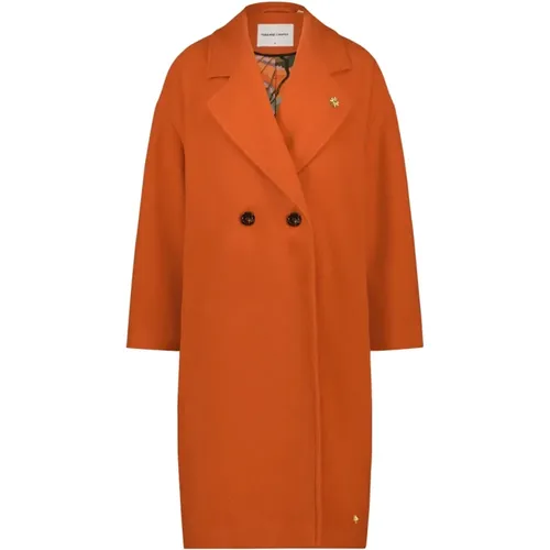 Oversized Beth Coat mit breitem Kragen , Damen, Größe: XL - Fabienne Chapot - Modalova