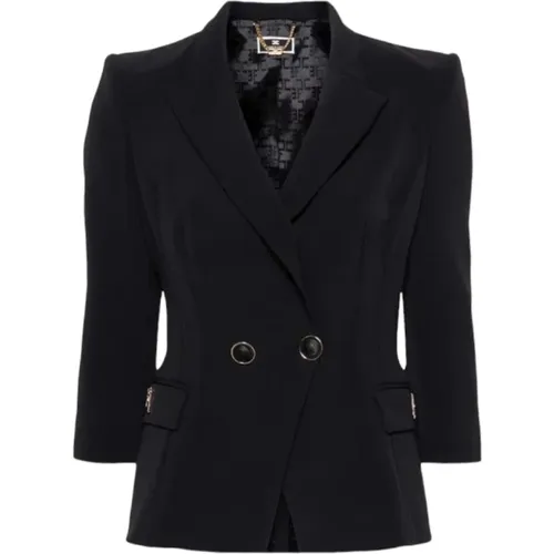 Stylish Jacket , female, Sizes: XS, S, XL, 2XL - Elisabetta Franchi - Modalova