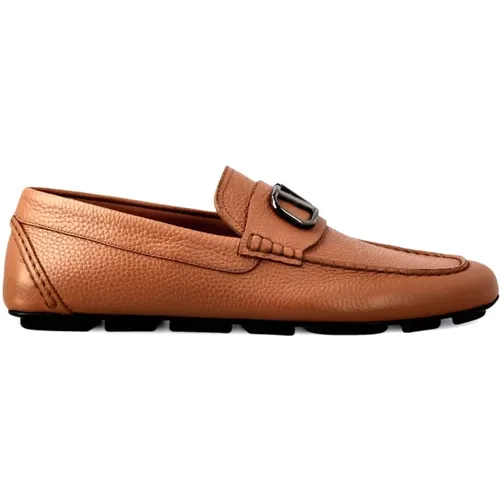 Stylish Loafers with Unique Design , male, Sizes: 5 UK, 8 1/2 UK, 9 UK, 6 1/2 UK, 5 1/2 UK - Valentino Garavani - Modalova