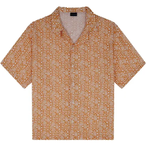 Camicia in lino , male, Sizes: XL, L, M - PAUL & SHARK - Modalova
