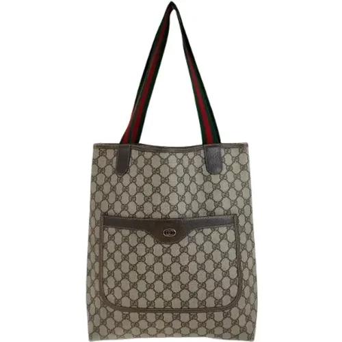 Pre-owned Canvas totes , female, Sizes: ONE SIZE - Gucci Vintage - Modalova