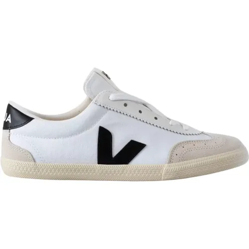 Retro Volley Canvas Sneakers , Damen, Größe: 40 EU - Veja - Modalova