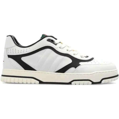 Sneakers with Web Detailing , male, Sizes: 11 UK - Gucci - Modalova