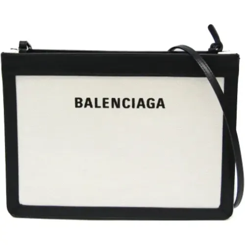 Pre-owned Canvas shoulder-bags , female, Sizes: ONE SIZE - Balenciaga Vintage - Modalova