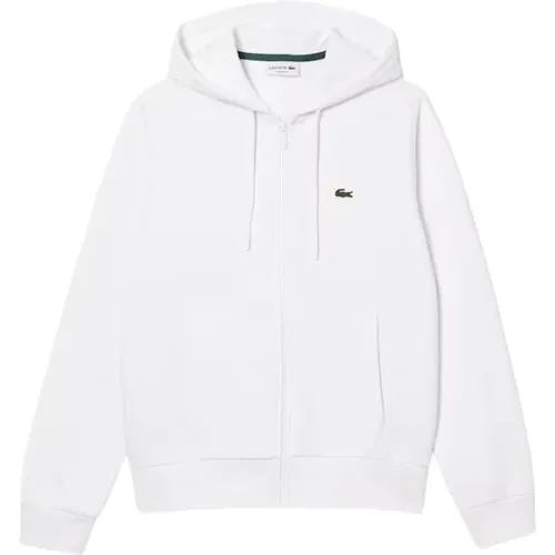 Men`s Zip Hoodie, Comfortable and Stylish , male, Sizes: XS, L, S, M - Lacoste - Modalova