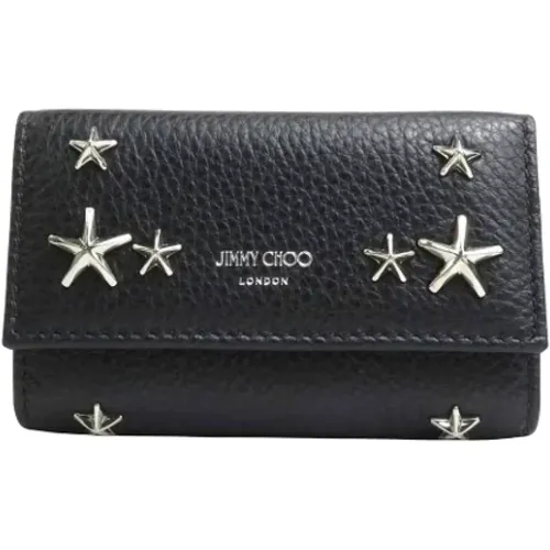 Pre-owned Leather key-holders , female, Sizes: ONE SIZE - Jimmy Choo Pre-owned - Modalova