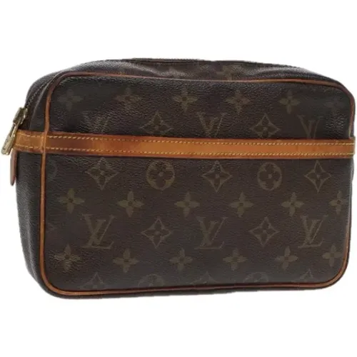 Pre-owned Canvas clutches , female, Sizes: ONE SIZE - Louis Vuitton Vintage - Modalova