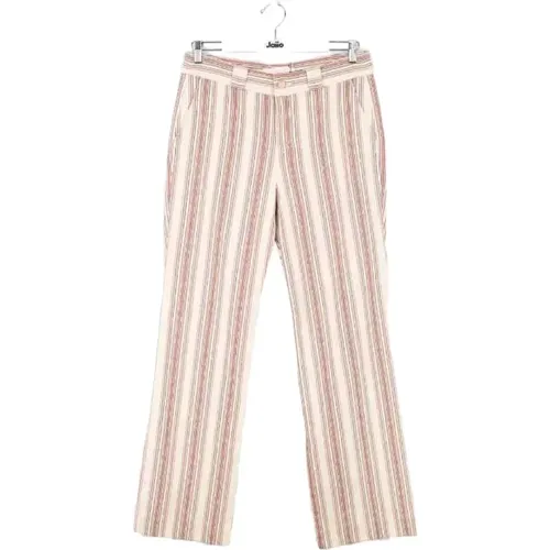 Pre-owned Cotton bottoms , female, Sizes: L - Chloé Pre-owned - Modalova