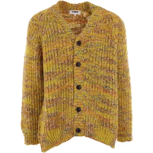 Oversize Cardigan Sweater , male, Sizes: M - YMC You Must Create - Modalova