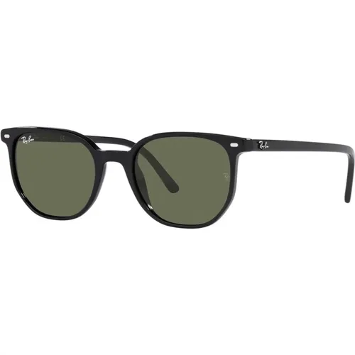 Elliot Sonnenbrille Grüne Gläser Gummi Finish , unisex, Größe: 50 MM - Ray-Ban - Modalova