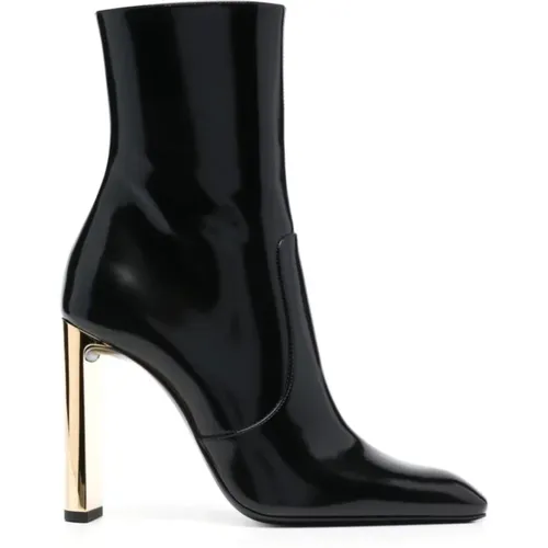 Auteuil Ankle Boots , female, Sizes: 4 1/2 UK, 4 UK, 3 1/2 UK, 5 1/2 UK, 7 UK - Saint Laurent - Modalova