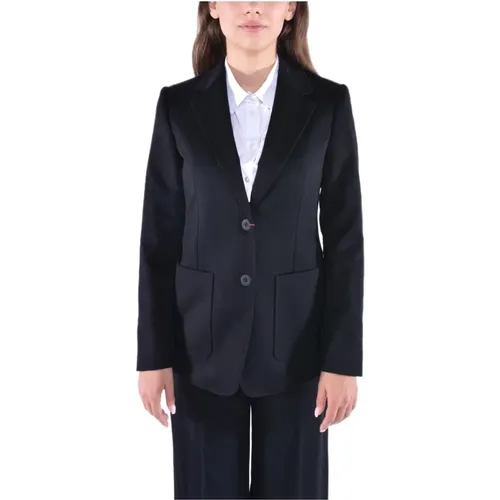 Wollblazer mit Seitentaschen - Max Mara Studio - Modalova