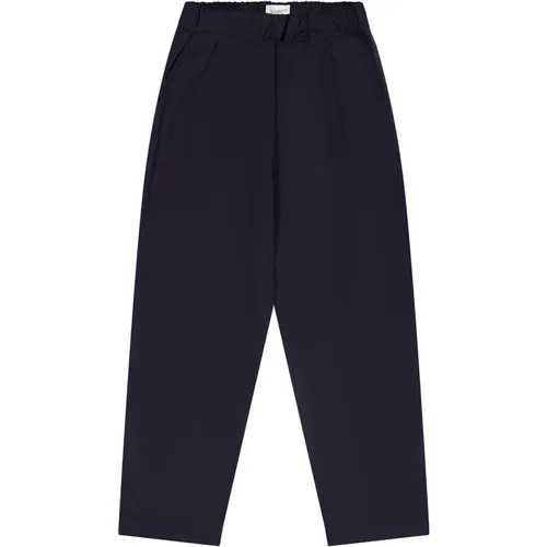 Cotton Double Pence Wide Leg Trousers , male, Sizes: S - Laneus - Modalova