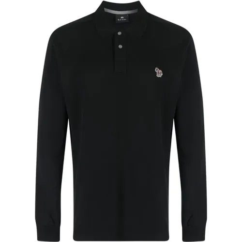 Logo-Patch Zebra Polo Shirt - Paul Smith - Modalova