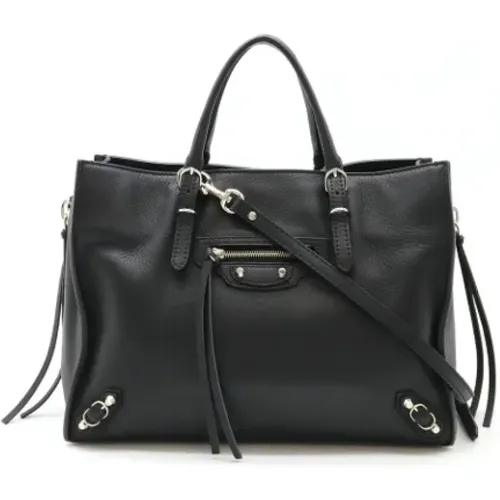 Pre-owned Leather handbags , female, Sizes: ONE SIZE - Balenciaga Vintage - Modalova