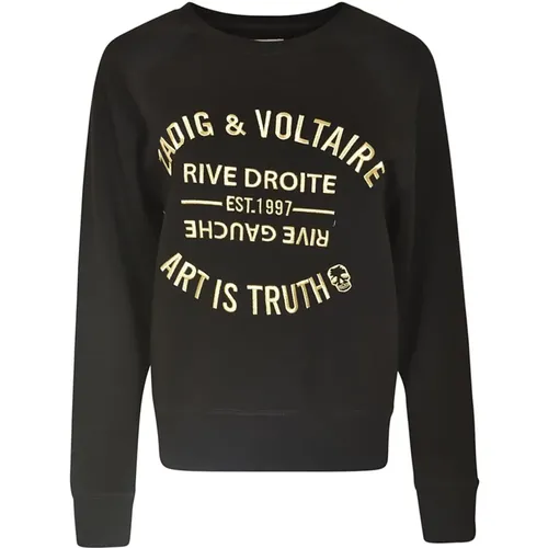 Iconic Logo Baumwollpullover - Zadig & Voltaire - Modalova