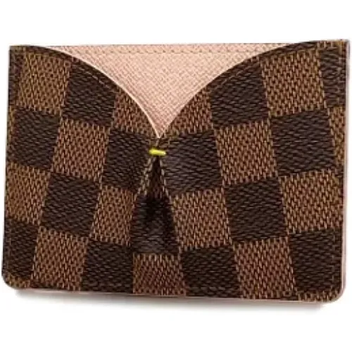 Pre-owned Canvas wallets , female, Sizes: ONE SIZE - Louis Vuitton Vintage - Modalova