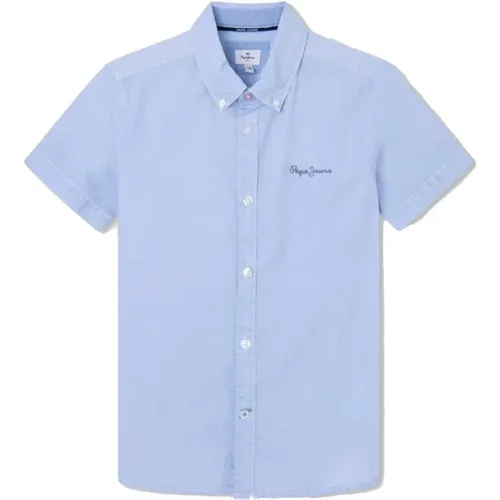 Klassisches Button-Down Hemd Misterton - Pepe Jeans - Modalova