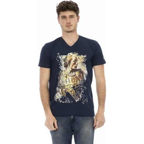 T-Shirts , Herren, Größe: L - Trussardi - Modalova