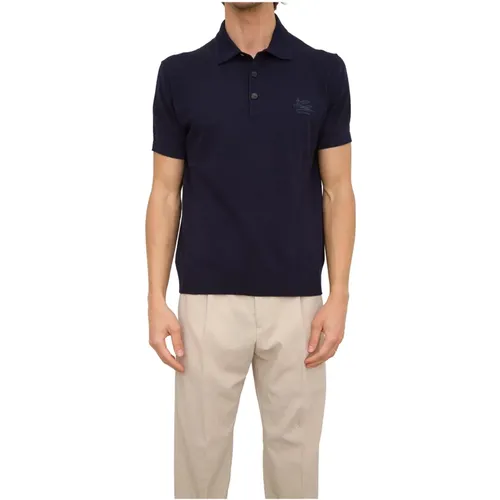 Knitted Polo Shirt , male, Sizes: 2XL, L, XL - ETRO - Modalova
