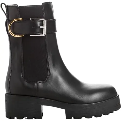 Chunky Leder Stiefeletten Givenchy - Givenchy - Modalova