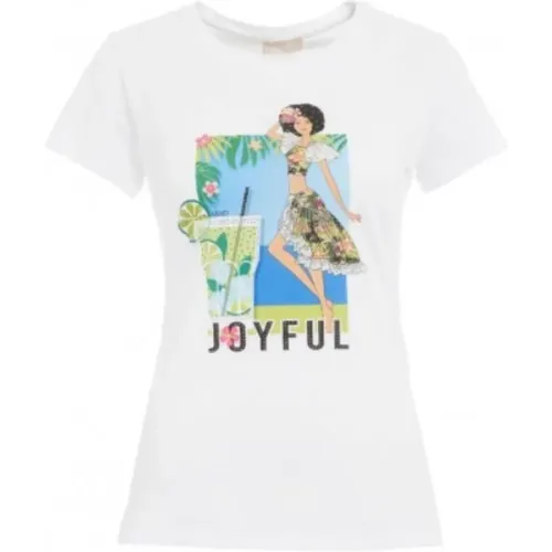 T-shirts and Polos Collection , female, Sizes: XS - Liu Jo - Modalova