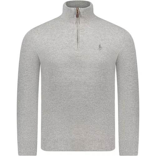 Grauer Woll-Polo-Pullover - Polo Ralph Lauren - Modalova