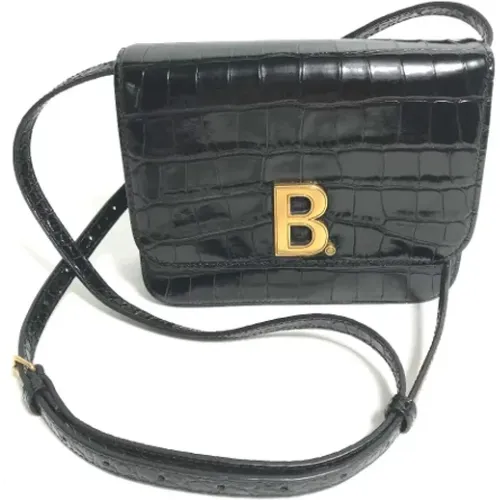 Pre-owned Leather shoulder-bags , female, Sizes: ONE SIZE - Balenciaga Vintage - Modalova