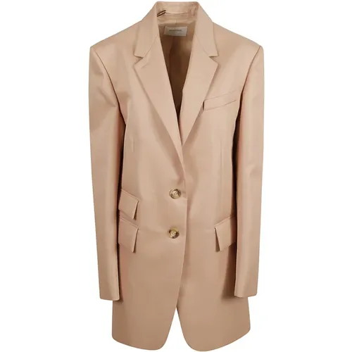 Beiger Blazer Stilvoll Chic Sophisticated , Damen, Größe: XS - SPORTMAX - Modalova