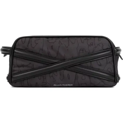 Wash Bag , male, Sizes: ONE SIZE - alexander mcqueen - Modalova