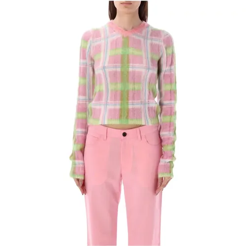 Women's Clothing Knitwear Pink Gummy Ss24 , female, Sizes: S - Marni - Modalova