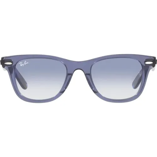 Trendige Blaue Junior Sonnenbrille,Sunglasses,Sonnenbrille Original Wayfarer Junior RJ 9066S - Ray-Ban - Modalova