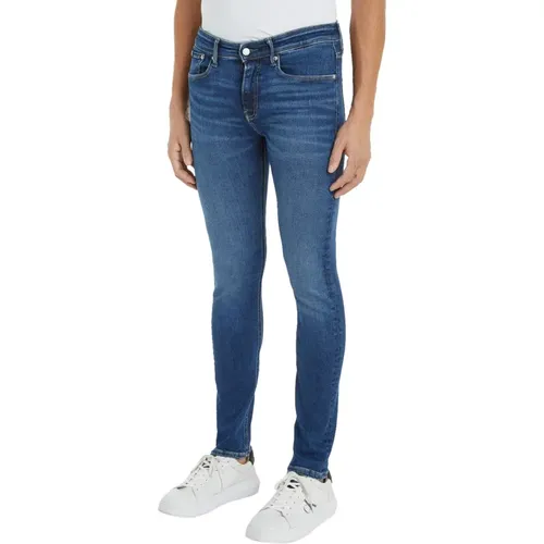 Skinny Basic Jeans , Herren, Größe: W32 - Calvin Klein - Modalova