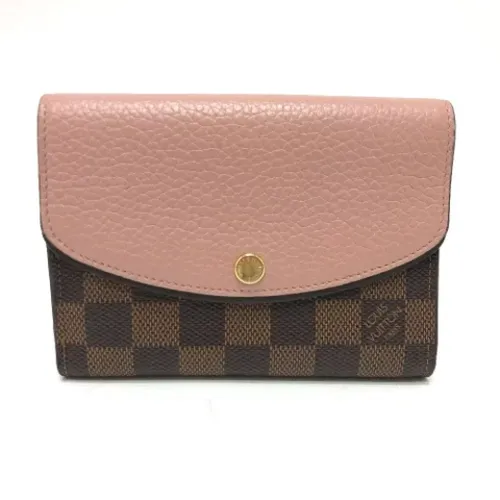 Pre-owned Canvas wallets , female, Sizes: ONE SIZE - Louis Vuitton Vintage - Modalova