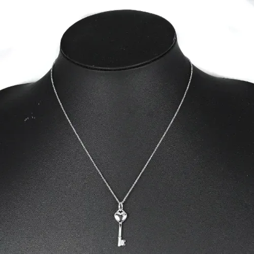 Pre-owned Metal necklaces , female, Sizes: ONE SIZE - Tiffany & Co. Pre-owned - Modalova