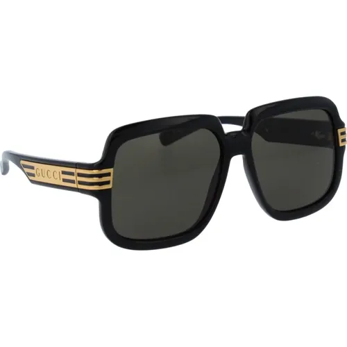 Iconic Sonnenbrille mit einheitlichen Gläsern - Gucci - Modalova