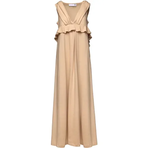Long Saturn Dress , female, Sizes: S, M - Douuod Woman - Modalova