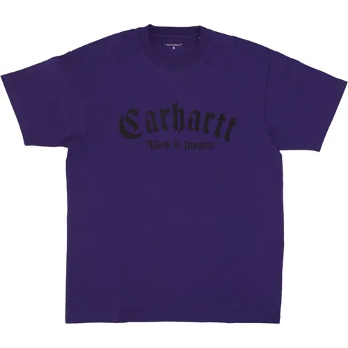 Schwarzes Onyx Tee Streetwear Shirt - Carhartt WIP - Modalova
