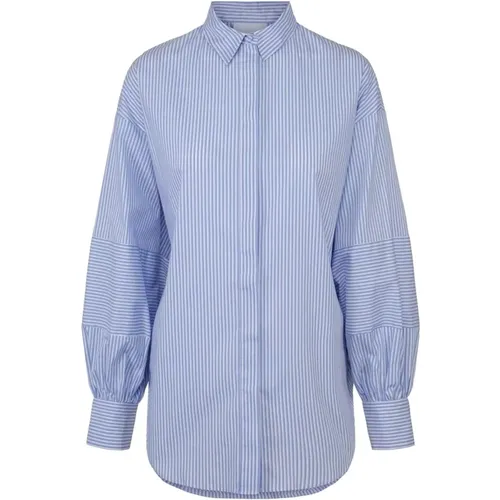 Striped Oversized Cotton Shirt , female, Sizes: S, M, XS - One & Other - Modalova