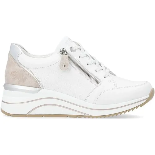 Weiße Sneakers für Frauen , Damen, Größe: 38 EU - Remonte - Modalova