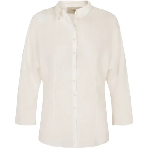 Theresa Linen Shirt , female, Sizes: XL - Cortana - Modalova