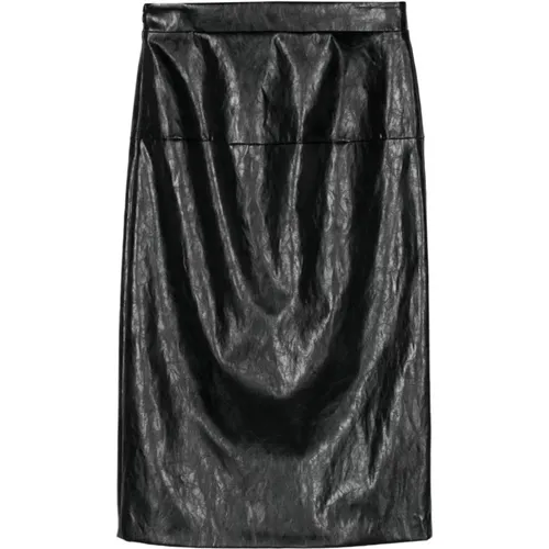 Longette Skirt in Midi Length , female, Sizes: L, 2XS, XS, M - Federica Tosi - Modalova