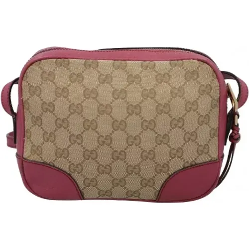 Pre-owned Canvas schultertasche - Gucci Vintage - Modalova